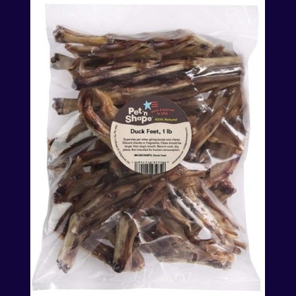 Pet n Shape Duck Feet Dog Treats