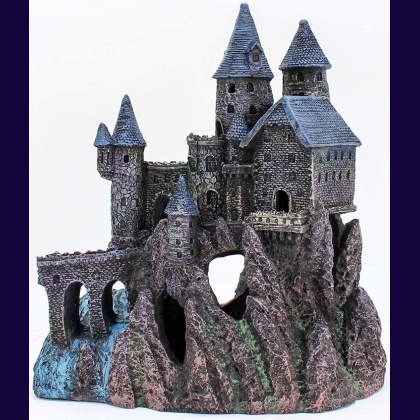 Penn Plax Rustic Castle Aquarium Decor