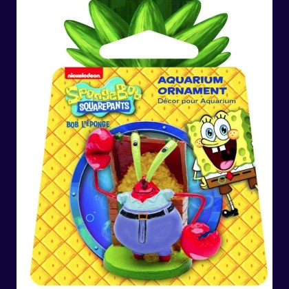 Spongebob Mr. Crabs Aquarium Ornament