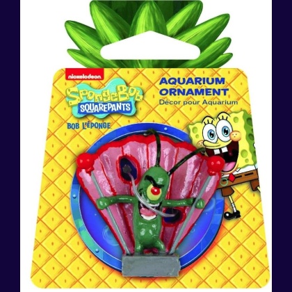 Spongebob Plankton Aquarium Ornament