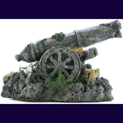 Penn Plax Mini Cannon Aquarium Decor