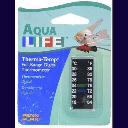 Penn Plax Digital Thermometer Small Strip 2\