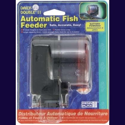 Penn Plax Daily Double II Automatic Fish Feeder