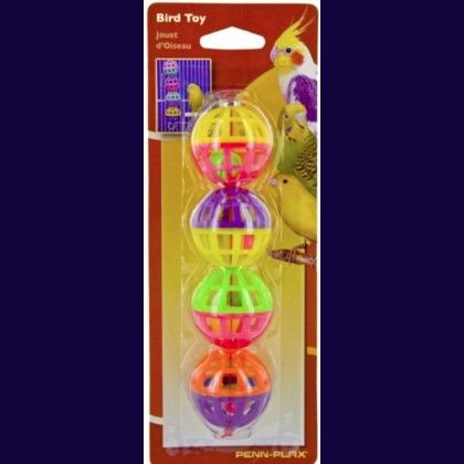 Penn Plax Lattice Ball Toy with Bells