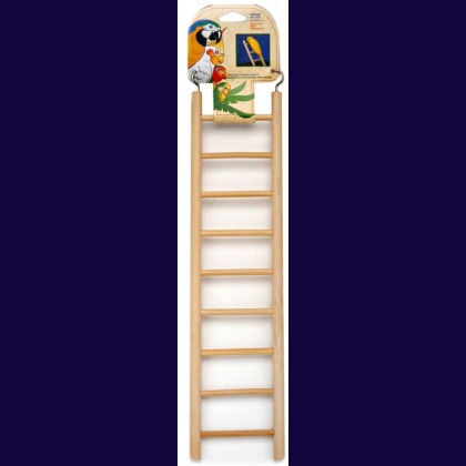 Penn Plax Natural Wooden Ladder for Birds