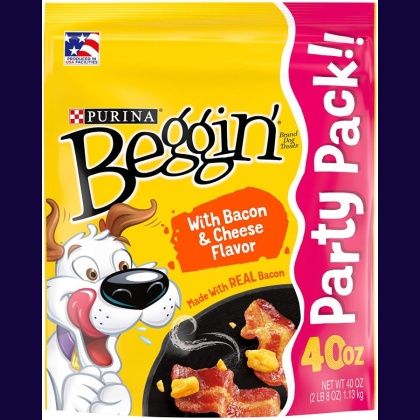 Purina Beggin' Strips Bacon and Cheese Flavor