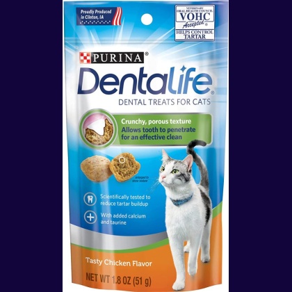 Purina DentaLife Dental Treats for Cats Chicken