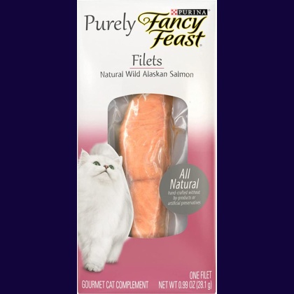 Purina Fancy Feast Purely Natural Filets Alaskan Salmon