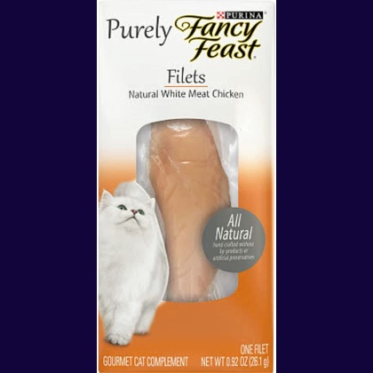 Purina Fancy Feast Purely Natural Filets White Meat Chicken