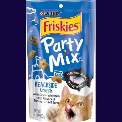 Friskies Party Mix Beachside Crunch Cat Treats