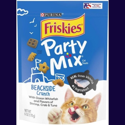 Friskies Party Mix Beachside Crunch Cat Treats