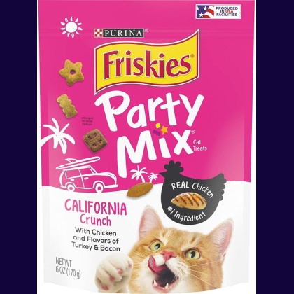 Friskies Party Mix Crunch Treats California Crunch