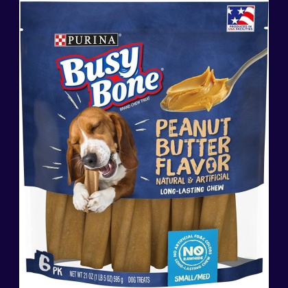 Purina Busy Bone Dog Chew Peanut Butter