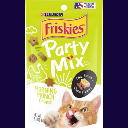 Friskies Party Mix Crunch Treats Morning Munch