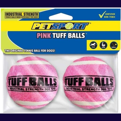 Petsport Tuff Ball Dog Toy Pink