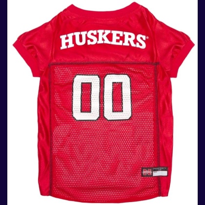 Pets First Nebraska Mesh Jersey for Dogs