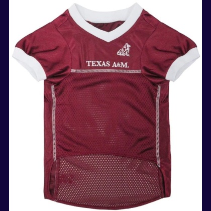 Pets First Texas A & M Mesh Jersey for Dogs