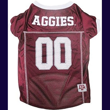 Pets First Texas A & M Mesh Jersey for Dogs