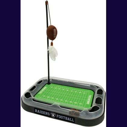 Pets First Oakland Raiders Cat Scratcher