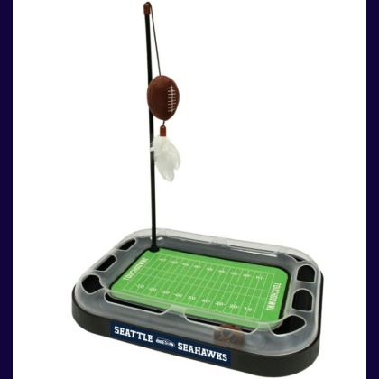 Pets First Seattle Seahawks Cat Scratcher