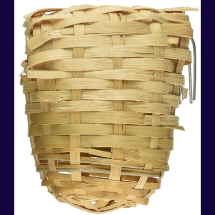 Prevue Finch All Natural Fiber Covered Bamboo Nest