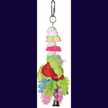 Prevue Tropical Teasers Cookies and Knots Bird Toy