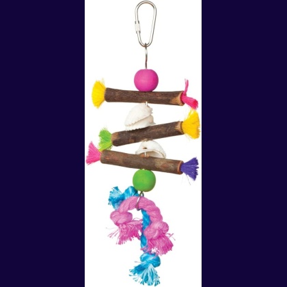 Prevue Tropical Teasers Shells and Sticks Bird Toy