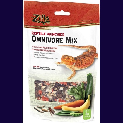 Zilla Reptile Munchies - Omnivore Mix