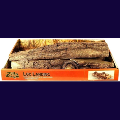 Zilla Freestanding Floating Basking Platform - Log Landing