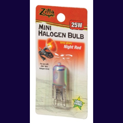 Zilla Mini Halogen Bulb - Night Red