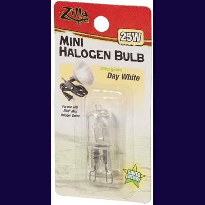 Zilla Mini Halogen Bulb - White