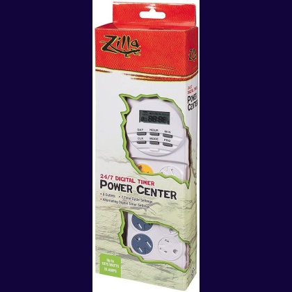 Zilla 24/7 Digital Timer Power Center