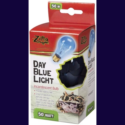 Zilla Incandescent Day Blue Light Bulb for Reptiles