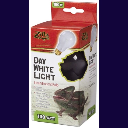 Zilla Incandescent Day White Light Bulb for Reptiles