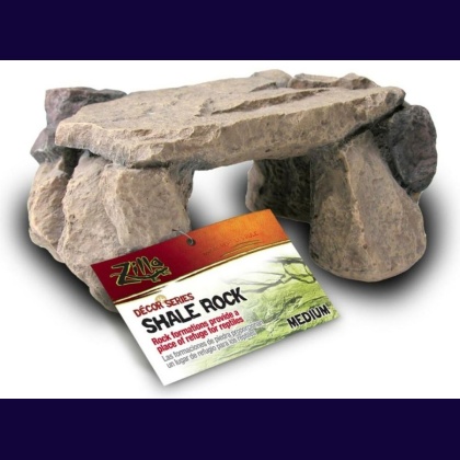 Zilla Shale Rock Den for Reptile Terrariums