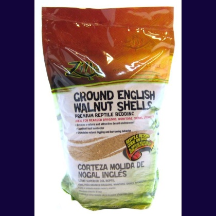 Zilla Desert Blend Ground English Walnut Shells Reptile Bedding