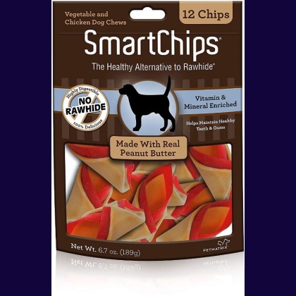 SmartBones SmartChips Peanut Flavored Dog Chews