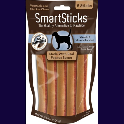 SmartBones SmartSticks - Peanut Butter Flavor