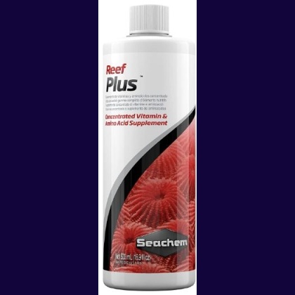 Seachem Reef Plus Concentrated Vitamin & Amino Acid Supplement