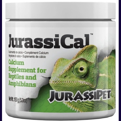 JurassiPet JurassiCal Reptile and Amphibian Dry Calcium Supplement