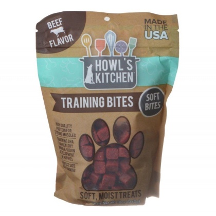 Howl\'s Kitchen Training Bites Soft Bites - Beef Flavor