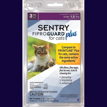 Sentry Fiproguard Plus for Cats & Kittens