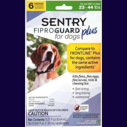 Sentry Fiproguard Plus IGR for Dogs & Puppies