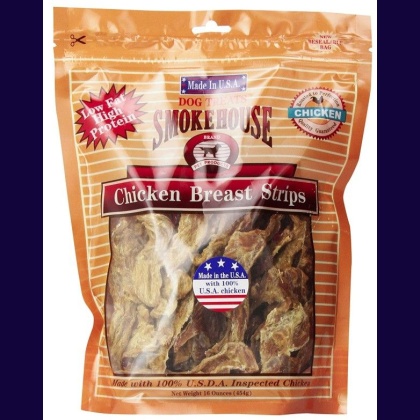 Smokehouse Chicken Breast Strips Natural Dog Treat