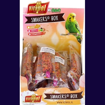 A&E Cage Company Smakers Parakeet Strawberry Treat Sticks