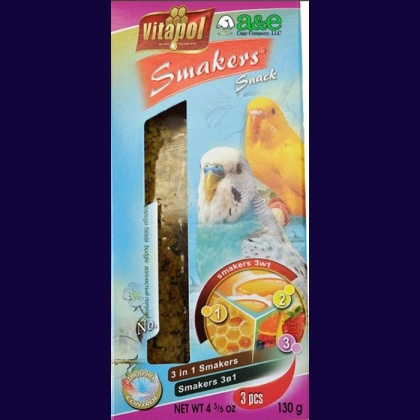 A&E Cage Company Smakers Parakeet Variety Treat Sticks