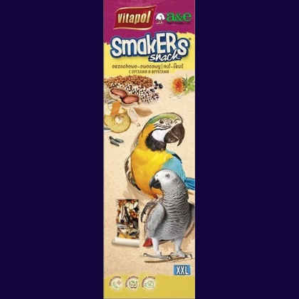 A&E Cage Company Smakers Parrot XXL Nut Treat Sticks