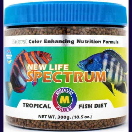 New Life Spectrum Tropical Fish Food Medium Sinking Pellets