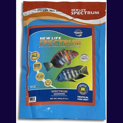 New Life Spectrum Tropical Fish Food Medium Sinking Pellets