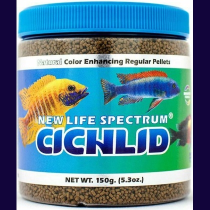 New Life Spectrum Cichlid Food Regular Sinking Pellets